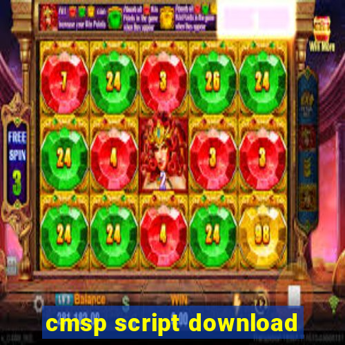 cmsp script download